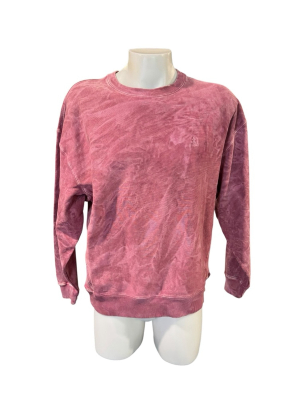 Men's Chubbies Pink Pebble Wash Comfort Crewneck Sweatshirt XL